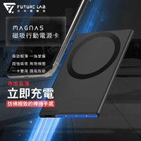 Future Lab. 未來實驗室 MagnaS 磁吸行動電源卡(搭配三合一快充線)