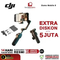 BKP DJI Osmo Mobile 8 Gimbal Stabilizer for Smartphone DJI Osmo 8 GARANSI RESMI