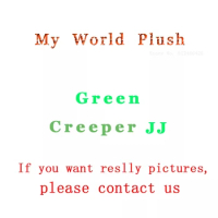 10pcs/Lot 18cm Green Creeper JJ Plush Stuffed Toys Doll Game MC Creeper JJ Plush Soft Toy Brinquedos for Kids Children Gifts