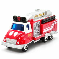 大賀屋 日貨 DM-11 米奇 消防車 救火車 米老鼠 多美小汽車 Tomica 迪士尼 正版 L00010921