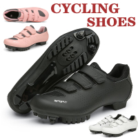 Men and Women's Cleats Shoes Mountain Bike Shoes Cycling Shoes Breathable MTB Cleats Shoes Outdoor Bicycle Shoes
