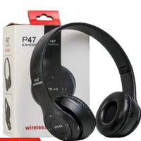 內地直送 - 爆款立体声P系列运动头戴式5.0蓝牙耳机P47无线 缐游戏耳机