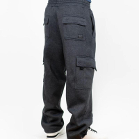 FB County Men S Heavyweight Cargo Sweatpants 6 Pockets Cargo Fleece Pants Logo Casual Regular Fit Wi