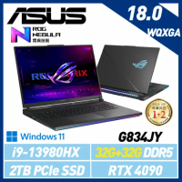 13代新機【記憶體升級】ASUS 華碩 G834JY-0031A13980HX-NBL 18吋 電競筆電