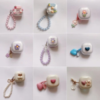 Cute Cartoon Anime Cinnamoroll Earphone Protective Cover for Samsung Galaxy Buds Pro/2Pro Headphone Case for Galaxy Buds Live/FE
