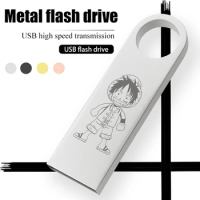 cute Luffy USB Flash Drive 64G 32G pendrive 16GB 8GB Pen drive флешка waterproof usb флэш-накопители 2.0 4GB memory stick