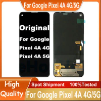 Original AMOLED For Google Pixel 4A 4G LCD Display Touch Screen Digitizer Assembly For Google Pixel 4A 5G LCD Display
