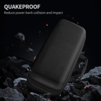 Portable Storage Bag EVA Carrying Case Waterproof Shockproof Hard Storage Case for Anker 548 Power Bank(PowerCore Reserve 192Wh)