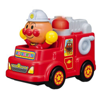 大賀屋 麵包超人 消防車 玩具 有聲 車子 兒童 玩具車 兒童玩具 幼兒 日貨 正版 授權 T00110263