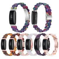 Resin Band For Fitbit inspre / inspire hr Wrist Strap Women Men Adjustable Belt For Fitbit Inspire 2