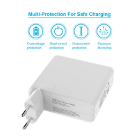 For Mac Book Charger 87W USB C Laptop Power Adapter PD Fast Charger Macbook Pro M2 M1 Macbook Air iPad Pro 2020 2021 2022