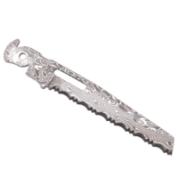 67 layer superposition Damascus Knife Gear cutter for the Leatherman P2 P4 ARC