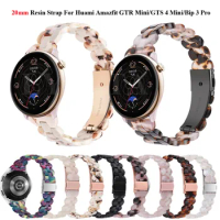 20mm Resin Straps For Huami Amazfit GTR mini/42mm/GTS 4 Mini GTS 3 Smartwatch Sport Bracelet For Amazfit Bip 3 Pro/U/S Watchband