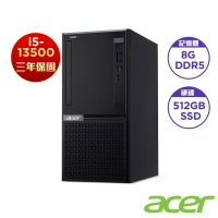 Acer 宏碁 VH3760T 十三代14核桌上型電腦(i5-13500/8GB/512GB SSD/Non-OS)