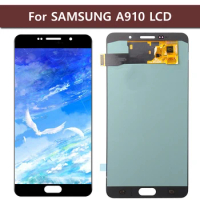 6.0 Inch LCD Display For SAMSUNG A910 LCD Screen Touch Digitizer Assembly A9 Pro 2016 A910F SM-A910F Display Repair Parts