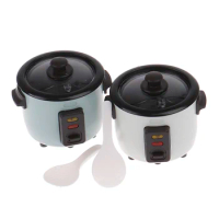 1:12 Dollhouse kitchen electrical model simulation Mini rice cooker 1pc 5*4cm