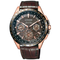 CITIZEN Eco-Drive  宇宙航道衛星對時腕錶-CC9016-01E