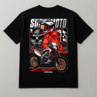 Kaos Motor CRF Style //Kaos CRF Style // Baju CRF Style