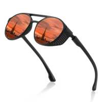 New Sunglasses Driving Glasses Polarized Sunglasses Men Women Round Box Outdoor Fishing Riding Mirror Motorcycle Running Travel