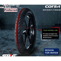 2025} Corsa Sport Hujan 70/90-17 80/90-17 90/80-17 100/80-17 110/70-17 130/70-17 100/80-14 120/80-14
