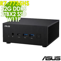 ASUS 華碩 PN53 迷你電腦 (R7-7735HS/32G/2TBX2 SSD/W11P)