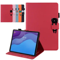 Cute Cat Funda For Samsung Tab S5E SM-T720 Case Caqa PU Leather Stand Coque For Samsung Galaxy Tab S5E 10.5 T720 T725 2019 Cover