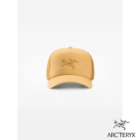 【Arcteryx 始祖鳥】LOGO 棒球網帽(隱士棕)