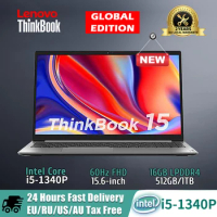 Lenovo Laptop Thinkbook 15 2023 Intel Core i5-1340P 16GB RAM 512GB/1TB/2TB SSD Backlit Keyboard 15.6-inch Slim Notebook Computer