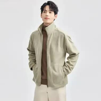 Giordano Men's (Online Exclusive) Knit Jacket 0107485158 Wasabi Green S