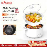 3L Multi Cooker 800W-1000W Electric Cooker Non-Stick Pot WIth Steamer Electric Multifuction Cooker H