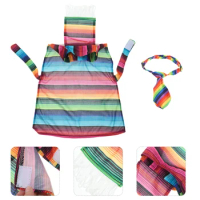 Dog Cape Clothing Pet Costume Accessory Party Cloak Dreses Multi-color Poncho Clothes Mexican
