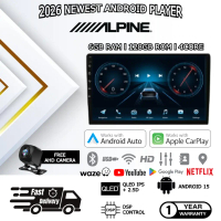 [8GB RAM+128GB ROM] ALPINE STYLEl Android Player 9\10\" inch Quad Core Car Multimedia MP5 Player WIF