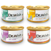 SEEDS聖萊西-Dr.Wish愛貓調整配方營養食(泥狀) 85g x 48入組(購買第二件贈送寵物零食x1包)