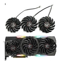 MSI RTX 2070 RTX2080 RTX2080Ti Cooling Fan Replacement PLD09210S12HH PLD10010S12HH 4pin Graphics Fan