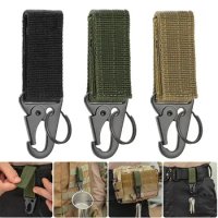 1pc Tactical Carabiner Outdoor EDC Keychain Keys Holder Camping Backpack Belt Hook Hanging Buckle Clip