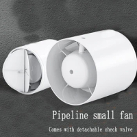 1pc duct Fan for range hood kitchen Bathroom Toilet exhaust ventilation fan silent inline duct fan vent air ventilator