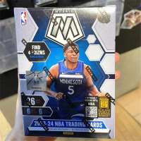 Authentic 2023-24 NBA Panini Mosaic basketball player trading cards, including Victor Wembanyama's R