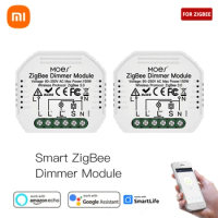 Xiaomi Smart ZigBee WiFi Switch Module Dimmer Curtain Switch Smart Life App Remote Control Alexa Google Home Voice Control
