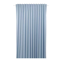 BENGTA 遮光窗簾 1件裝, 藍色, 210x250 公分