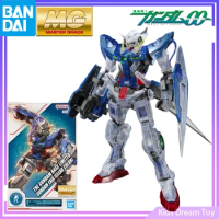 Bandai in Stock Original MG 1/100 THE GUNDAM BASE LIMITED GUNDAM EXIA [CLEAR COLOR] Anime Action Fig