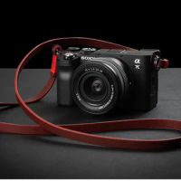 For Sony Alpha 7C A7C A7SIII A9 A9 II A99 II A77 II A7R II III A7RIV A7SII A7S A6600 Genuine Leather Camera Strap Shoulder Belt