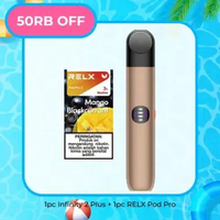 Special Bundle RELX Infinity 2 Plus Device - Bronze Dusk Mango Blackcurrant