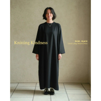 Knitting Kindness | RUMI - Linen Long Sleeve Dress | Abaya Gamis Linen Premium