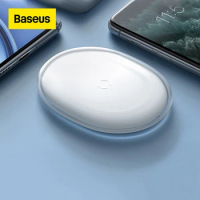 Baseus Jelly Wireless Charger 15W Fast Qi Wireless Charger For iPhone Airpods Pro Quick Wireless Fast Charging Pad Phone Charger