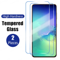 2PCS Full Screen Protector Fingerprint Unlock For Samsung Galaxy S24 Ultra Plus S20 S21 S23 FE S21 S22 S23 Plus Tempered Glass