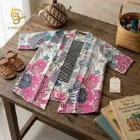 LANGITJUA - Kebaya Anak Kutubaru Batik Katun Adem Halus Nyaman Dipakai | Baju Pesta Kondangan Wisuda