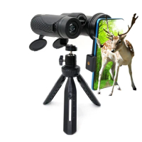 10x42 Binoculars for Bird Watching Professional HD Roof BAK4 Prism Lens Binocular Telescope with Phone Adapter Tripod