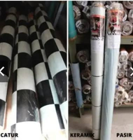 Karpet Vynil Meteran Barong Motif Keramik Permeter 1,2x5 meter KERAMIK