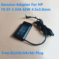 Genuine 19.5V 3.33A 65W TPN-LA14 TPN-DA14 TPN-AA04 AC Power Adapter For HP ENVY X360 15-CP0010NR 15-CN0003CA Laptop Charger