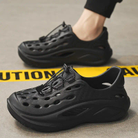 Men EVA Hole Shoes Lightweight Thick Soft Sole Outdoor Sandals